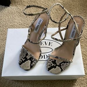 Snake Skin Heels